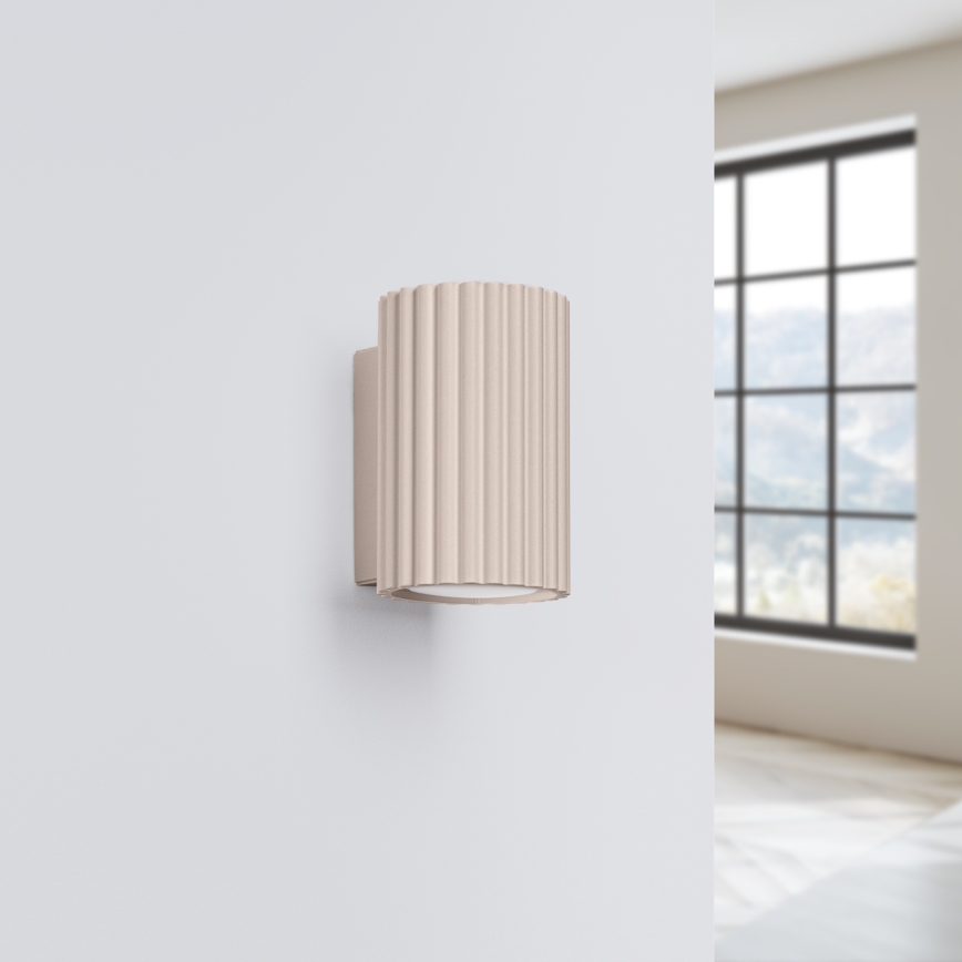 Brilagi - Væglampe CRESTO 2xGU10/10W/230V 10 cm taupe