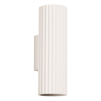 Brilagi - Væglampe CRESTO 2xGU10/10W/230V 20 cm cremefarvet