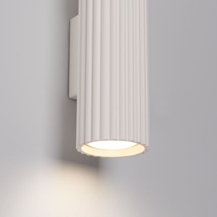 Brilagi - Væglampe CRESTO 2xGU10/10W/230V 20 cm cremefarvet