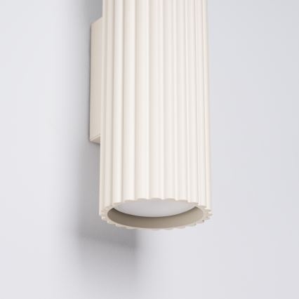 Brilagi - Væglampe CRESTO 2xGU10/10W/230V 20 cm cremefarvet