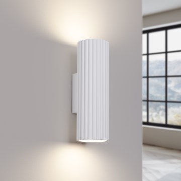Brilagi - Væglampe CRESTO 2xGU10/10W/230V 20 cm hvid