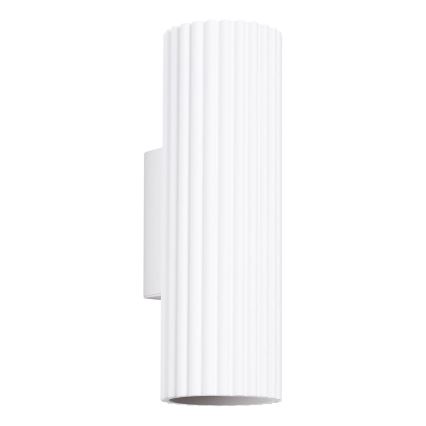 Brilagi - Væglampe CRESTO 2xGU10/10W/230V 20 cm hvid