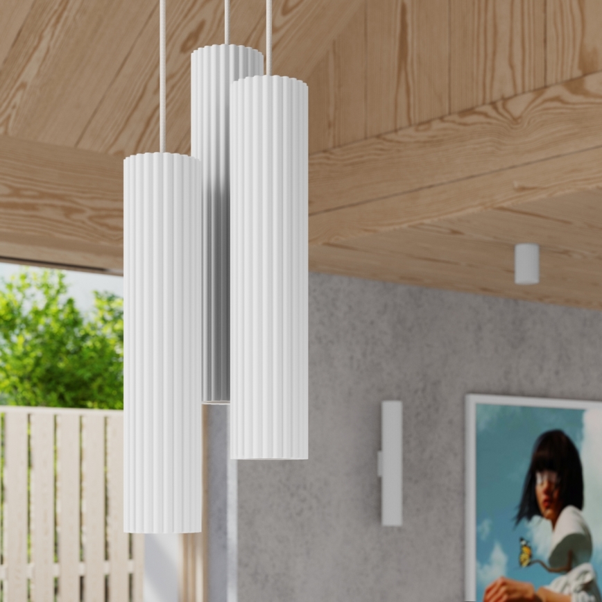 Brilagi - Væglampe CRESTO 2xGU10/10W/230V 20 cm hvid