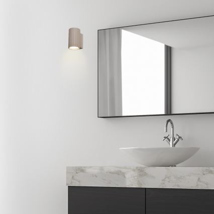 Brilagi - Væglampe CRISPINA 1xGU10/10W/230V 10 cm beige