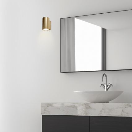 Brilagi - Væglampe CRISPINA 1xGU10/10W/230V 10 cm guld