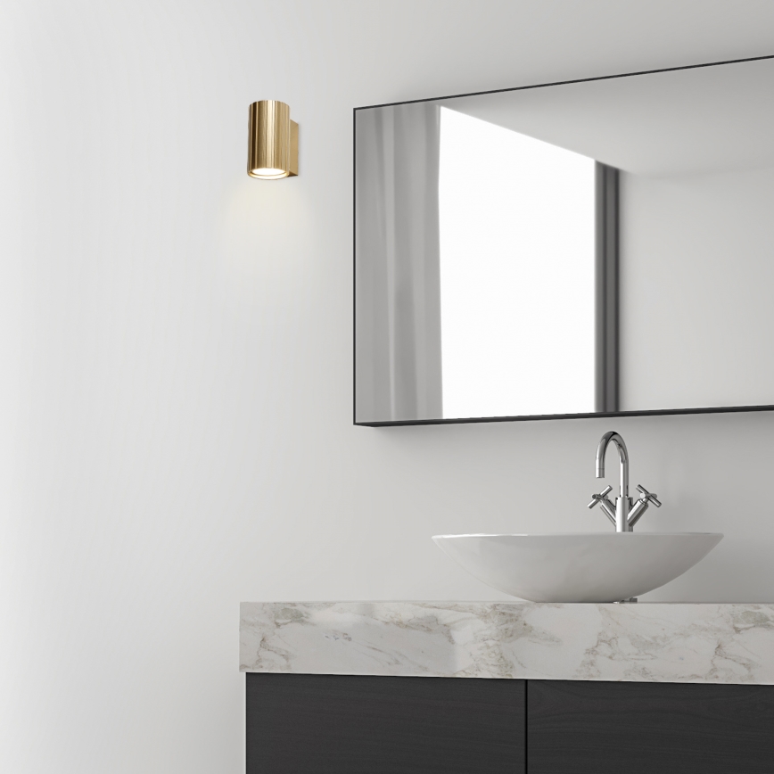 Brilagi - Væglampe CRISPINA 1xGU10/10W/230V 10 cm guld