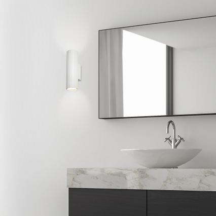 Brilagi - Væglampe CRISPINA 2xGU10/10W/230V 20 cm hvid