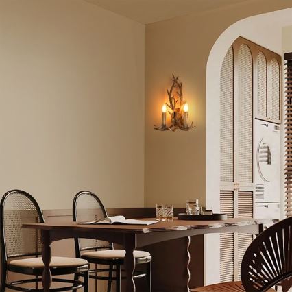 Brilagi - Væglampe DEER 2xE14/10W/230V