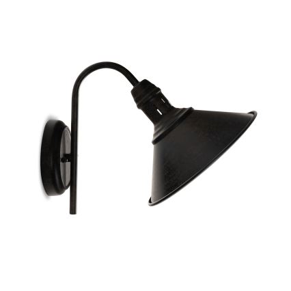 BRILAGI - Væglampe FORGE 1xE27/60W/230V sort