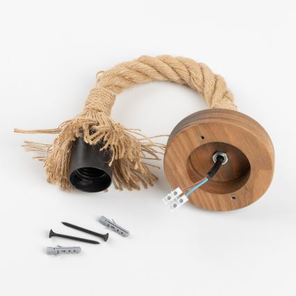 Brilagi - Væglampe KOS 1xE27/60W/230V bøg