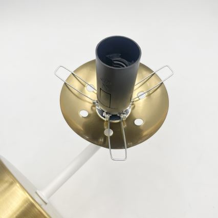 Brilagi - Væglampe MALIVA 1xE14/15W/230V guld/hvid