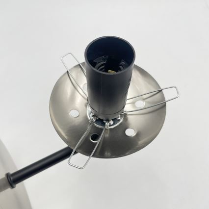 Brilagi - Væglampe MALIVA 1xE14/15W/230V mat krom/røgfarvet