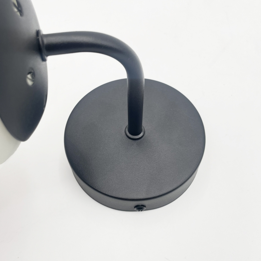 Brilagi - Væglampe MALIVA 1xE14/15W/230V sort/hvid