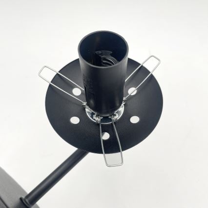 Brilagi - Væglampe MALIVA 1xE14/15W/230V sort/hvid