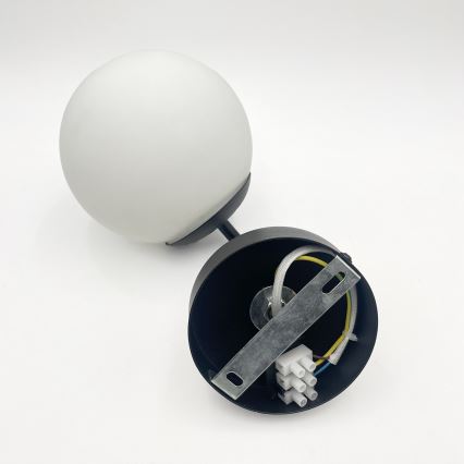 Brilagi - Væglampe MALIVA 1xE14/15W/230V sort/hvid