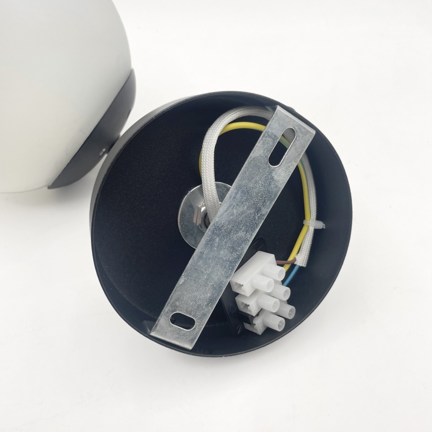 Brilagi - Væglampe MALIVA 1xE14/15W/230V sort/hvid