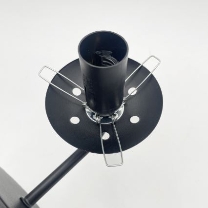 Brilagi - Væglampe MALIVA 1xE14/15W/230V sort/klar