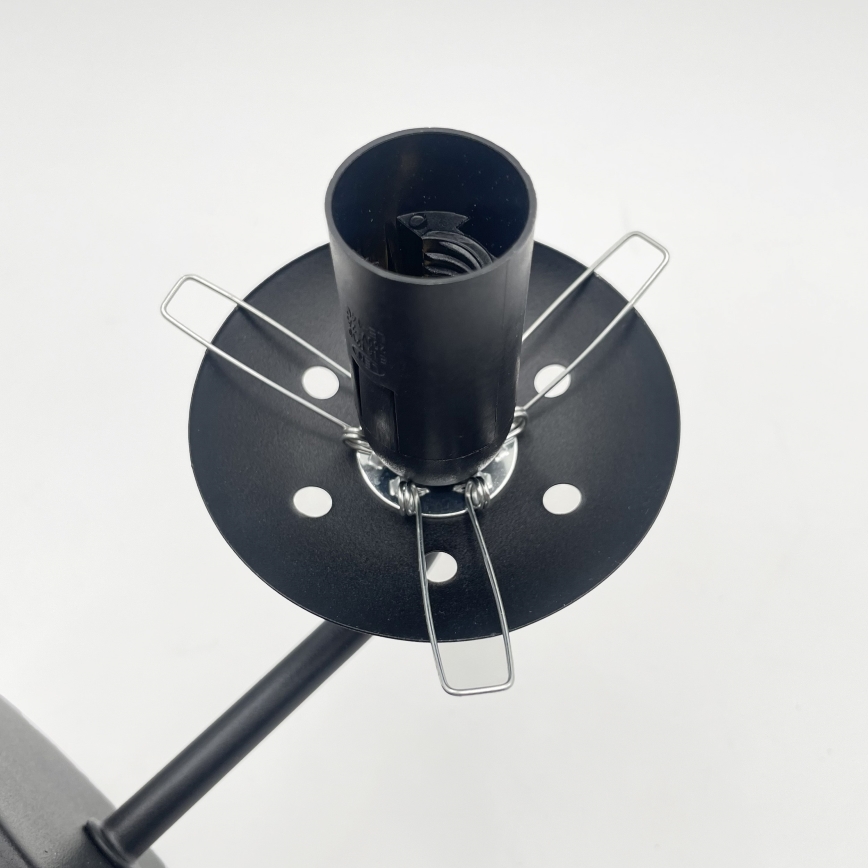 Brilagi - Væglampe MALIVA 1xE14/15W/230V sort/klar