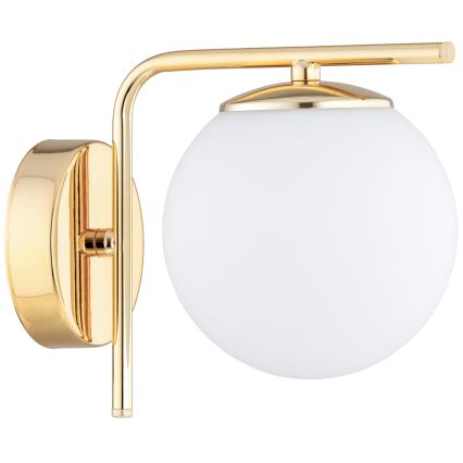 Brilagi - Væglampe MILO 1xE27/60W/230V guld