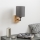 Brilagi - Væglampe NUBILA WOOD 1xE27/25W/230V eg/antracit