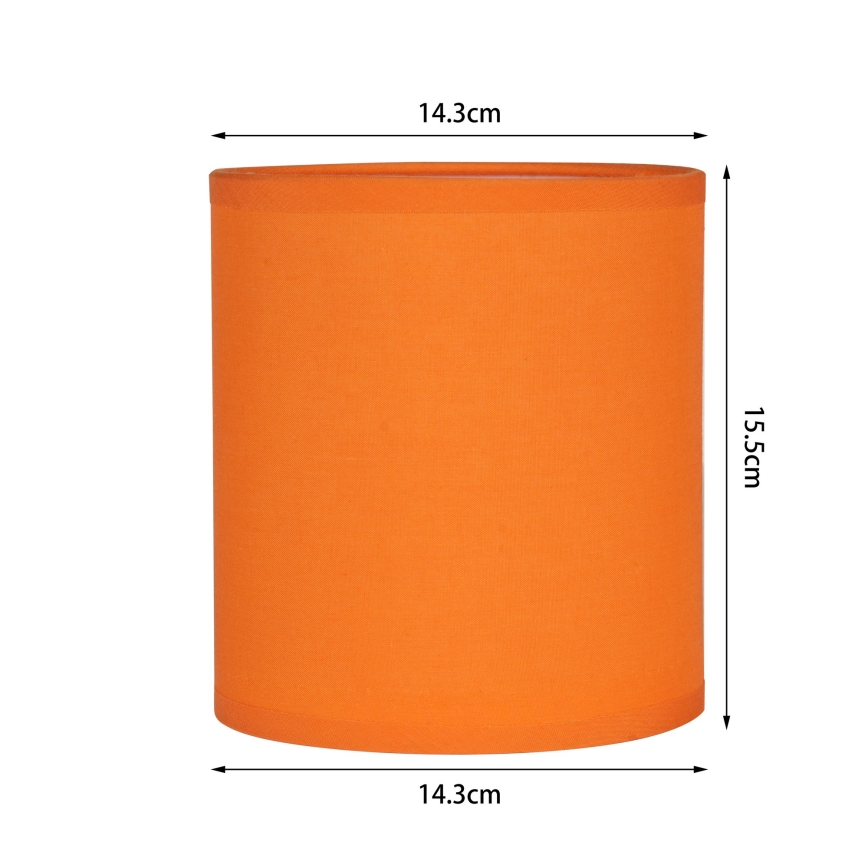 Brilagi - Væglampe NUBILA WOOD 1xE27/25W/230V eg/sort/orange