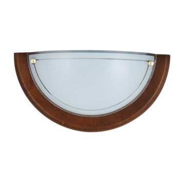 Brilagi - Væglampe ORBIS 1xE27/60W/230V 30 cm fyrretræ/eg