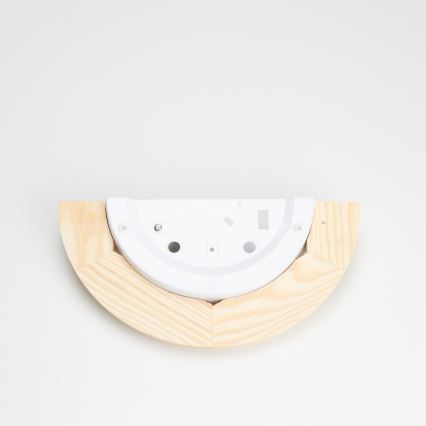 Brilagi - Væglampe ORBIS 1xE27/60W/230V 30 cm, fyrretræ