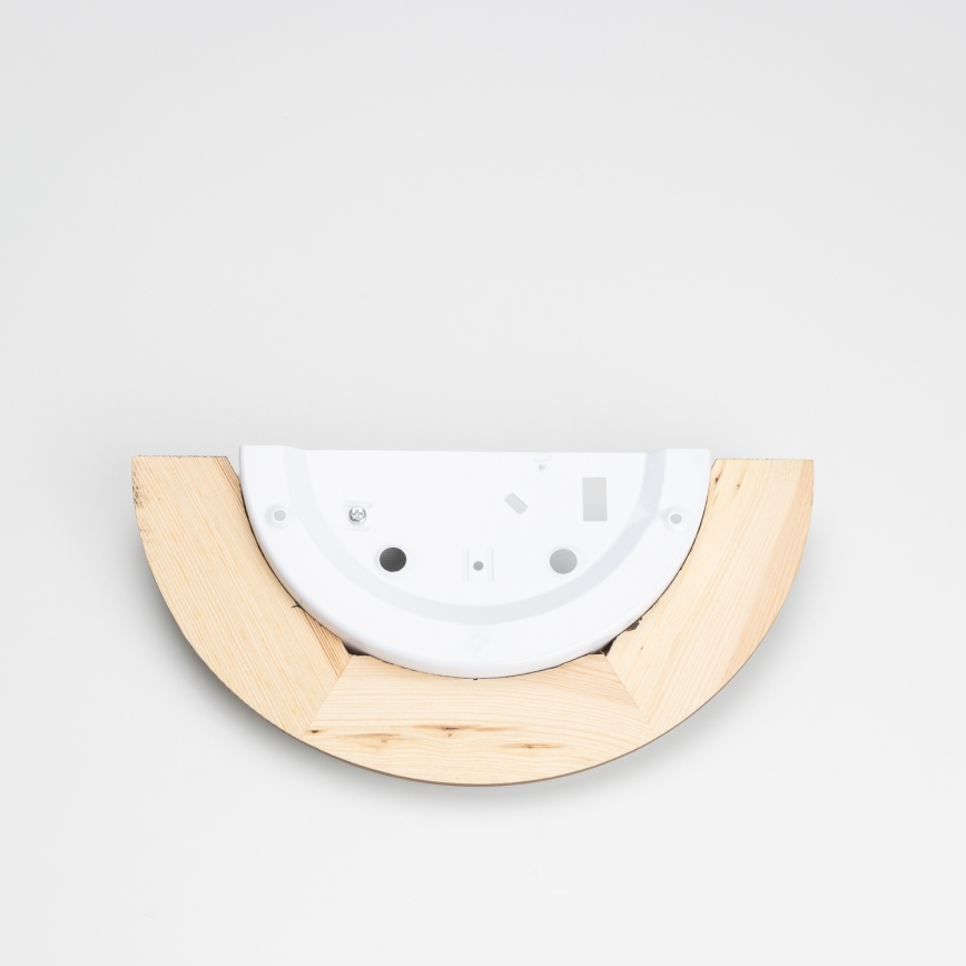 Brilagi - Væglampe ORBIS 1xE27/60W/230V 30 cm fyrretræ