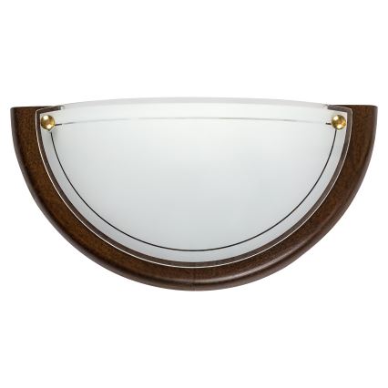 Brilagi - Væglampe ORBIS 1xE27/60W/230V 30 cm fyrretræ