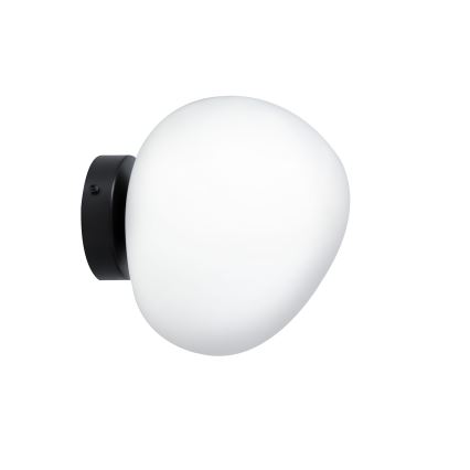 BRILAGI - Væglampe PEBBLES 1xE27/40W/230V Ø 20 cm sort