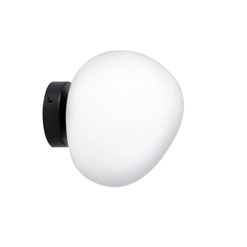 BRILAGI - Væglampe PEBBLES 1xE27/40W/230V Ø 20 cm sort