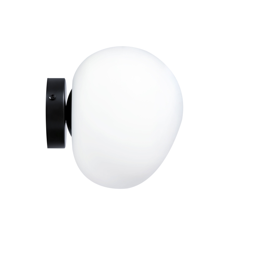 BRILAGI - Væglampe PEBBLES 1xE27/40W/230V Ø 20 cm sort