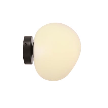 BRILAGI - Væglampe PEBBLES 1xE27/40W/230V Ø 20 cm sort