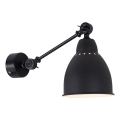 Brilagi - Væglampe QUILL 1xE27/40W/230V 40 cm sort