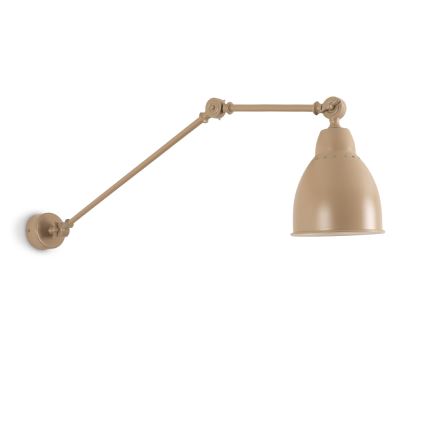 BRILAGI - Væglampe QUILL 1xE27/40W/230V 83 cm beige
