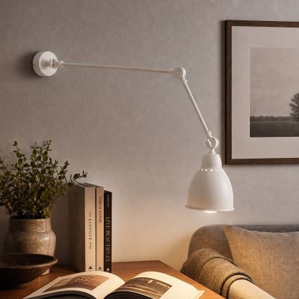 BRILAGI - Væglampe QUILL 1xE27/40W/230V 83 cm hvid