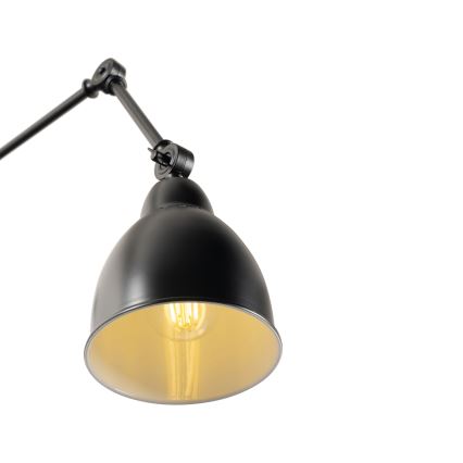 Brilagi - Væglampe QUILL 1xE27/40W/230V 83 cm sort