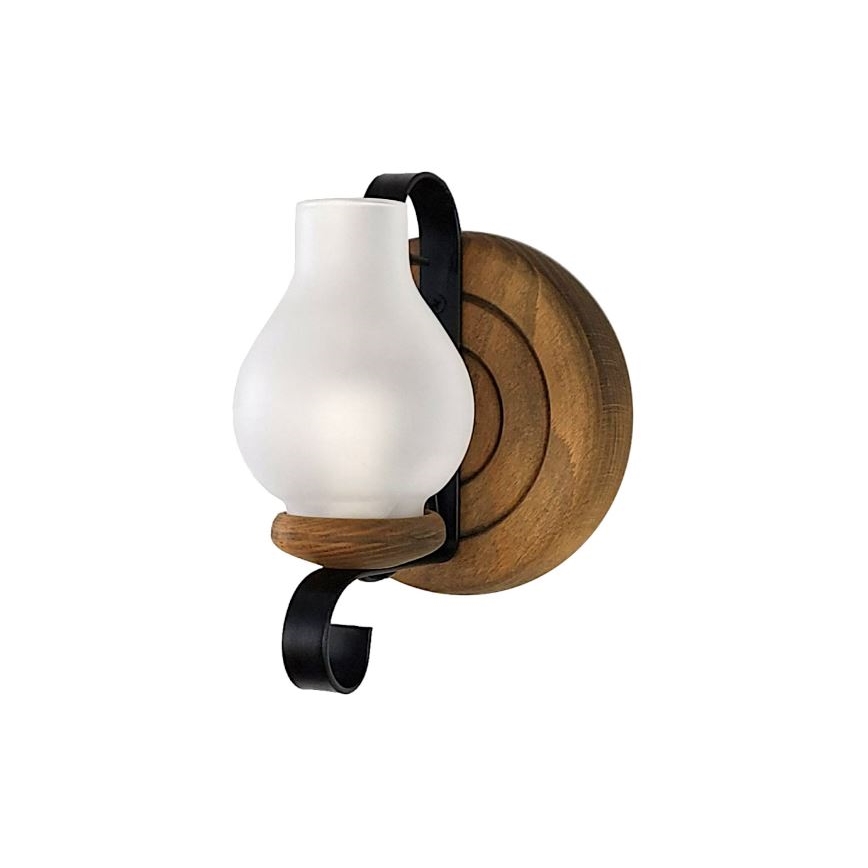 Brilagi - Væglampe ROATA APLICA 1xE14/40W/230V bøg