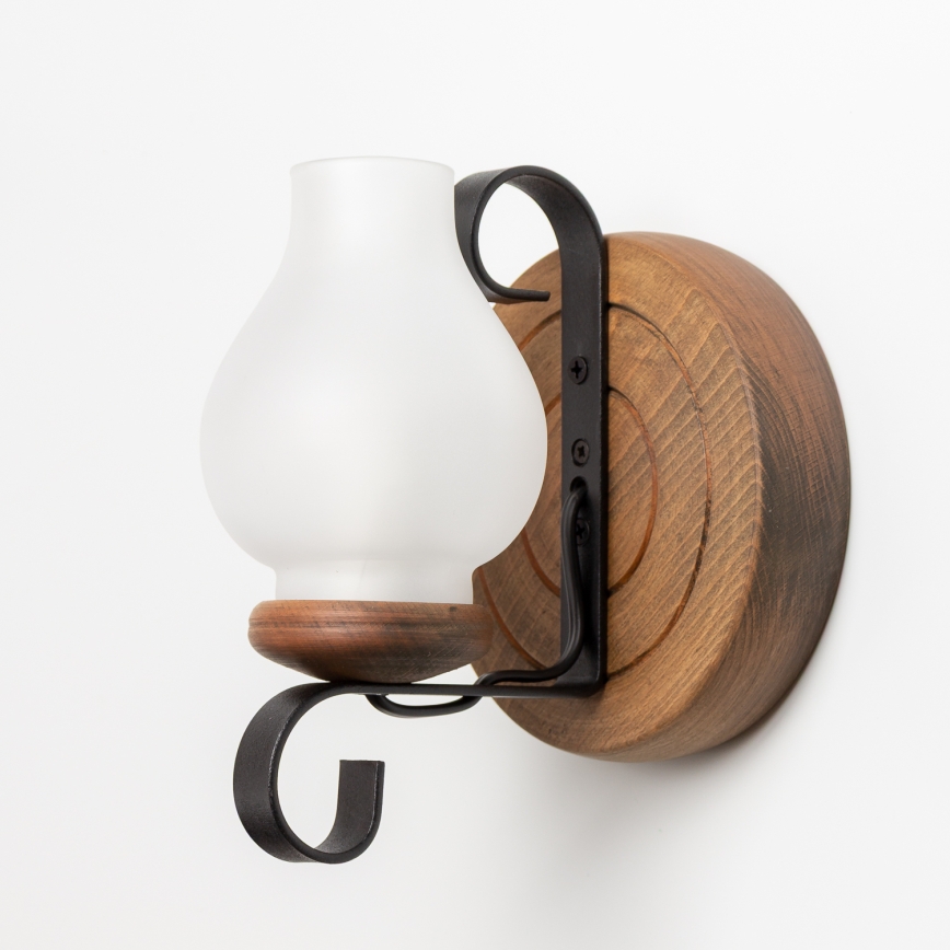 Brilagi - Væglampe ROATA APLICA 1xE14/40W/230V bøg