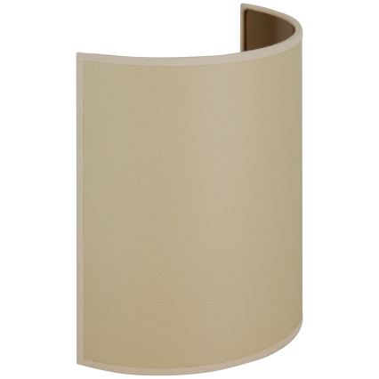Brilagi - Væglampe SEMI 1xE27/15W/230V beige
