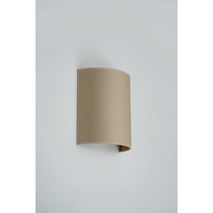 Brilagi - Væglampe SEMI 1xE27/15W/230V beige