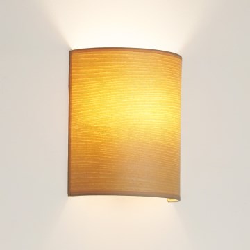 Brilagi - Væglampe SEMI 1xE27/15W/230V beige