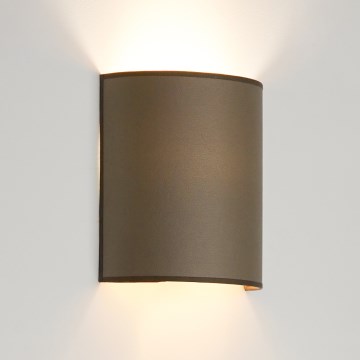 Brilagi - Væglampe SEMI 1xE27/15W/230V brun