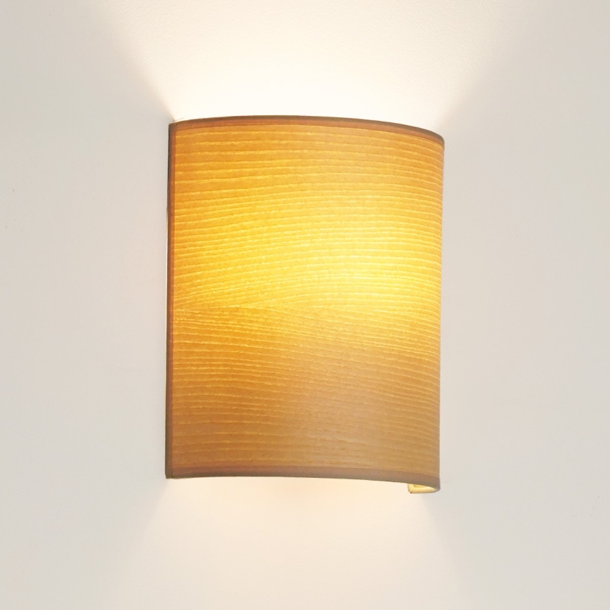 Brilagi - Væglampe SEMI 1xE27/15W/230V diameter 20 cm beige