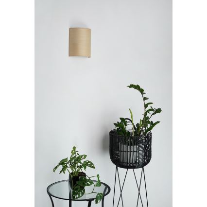 Brilagi - Væglampe SEMI 1xE27/15W/230V diameter 20 cm beige