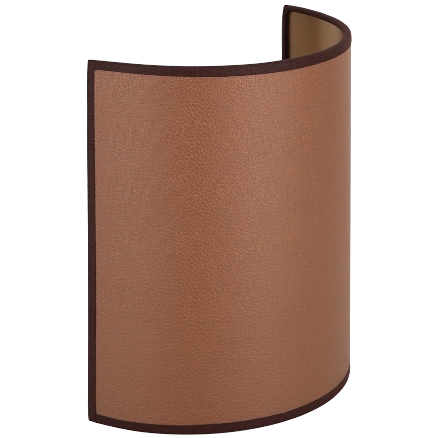 Brilagi - Væglampe SEMI 1xE27/15W/230V diameter 20 cm brun