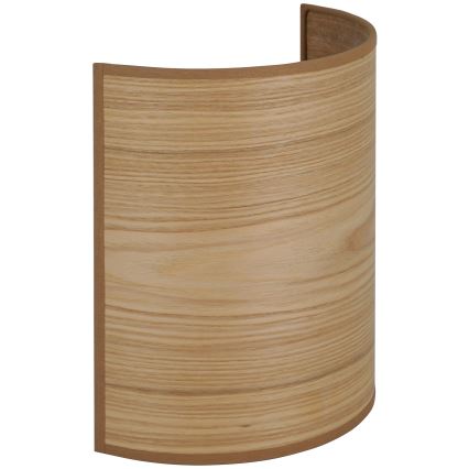 Brilagi - Væglampe SEMI 1xE27/15W/230V diameter 20 cm brun