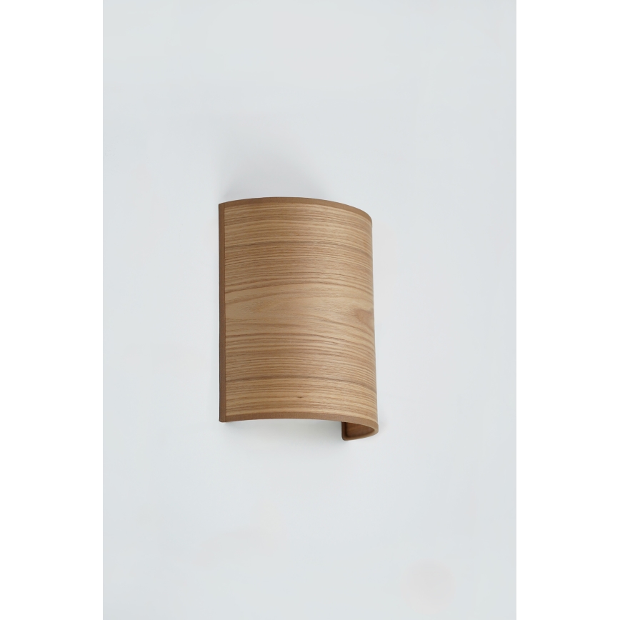 Brilagi - Væglampe SEMI 1xE27/15W/230V diameter 20 cm brun