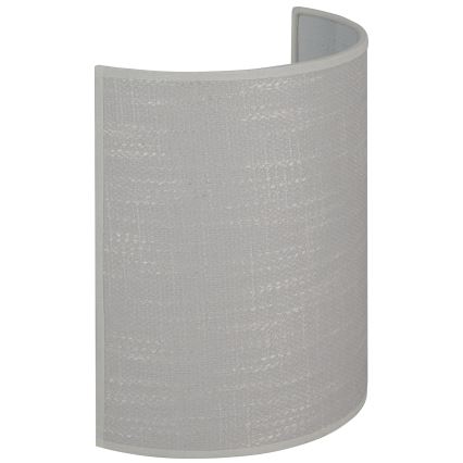 Brilagi - Væglampe SEMI 1xE27/15W/230V diameter 20 cm grå
