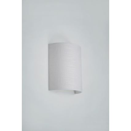 Brilagi - Væglampe SEMI 1xE27/15W/230V diameter 20 cm lysegrå